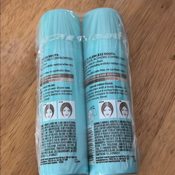 L'Oreal Magic Root Cover Up Spray - Dark Blond 2pack NEW - Picture 4 of 7